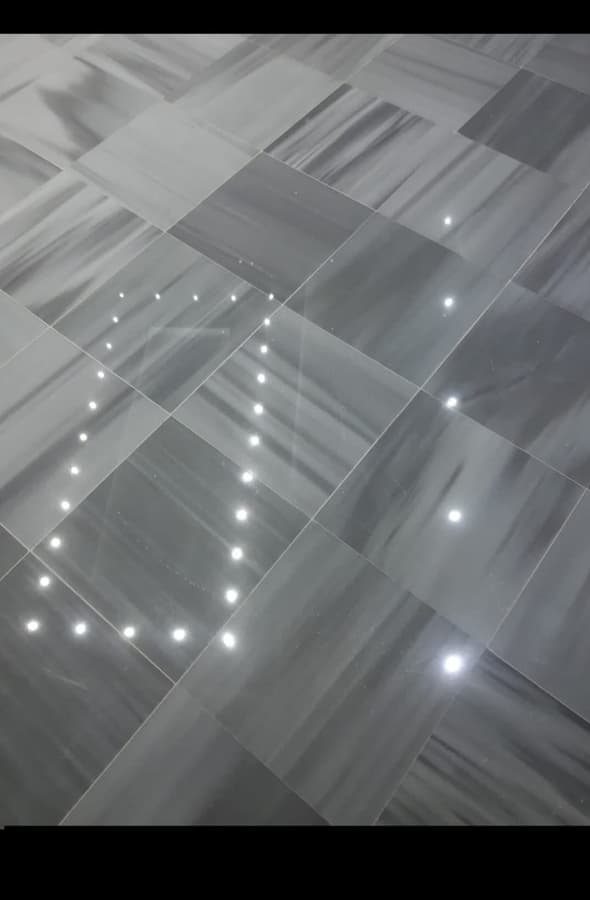 Gri Mermer Zemin Parlatma