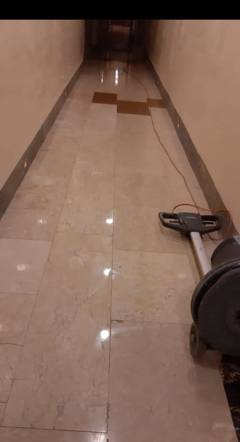 Koridor Mermer Silim Çalışması